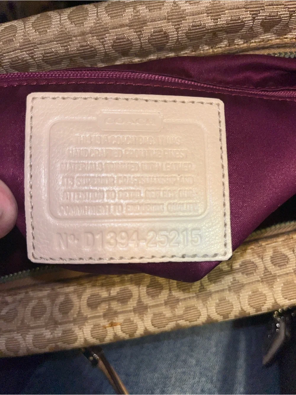 EUC Authentic Coach Madison Madeline East/West Handbag.